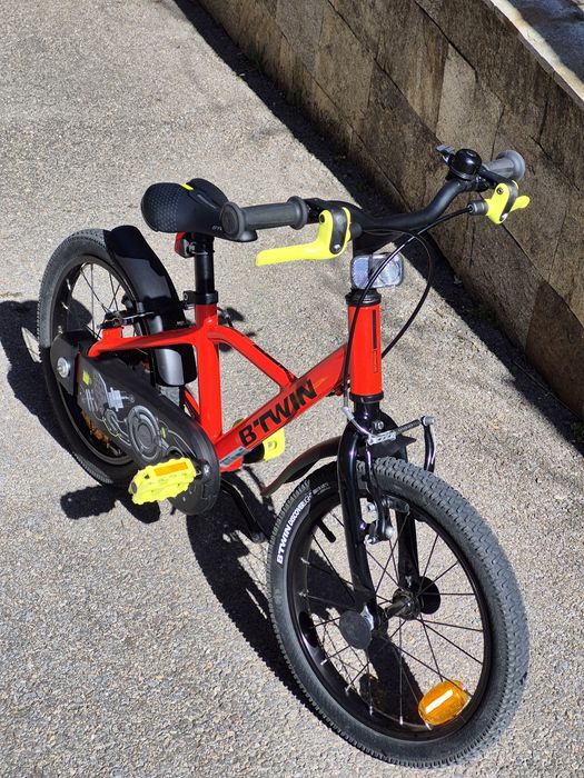 Олекотено детско колело B'TWIN Racing 900 (16 цола) – Алуминиево