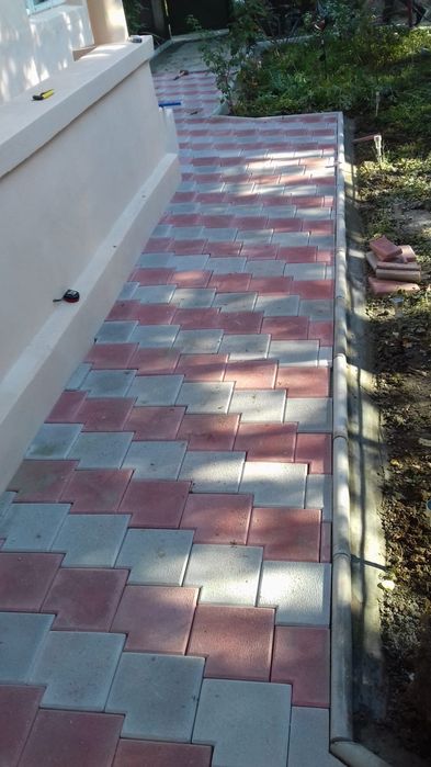 Fabrica pavaje pavele model 3D colorat montaj