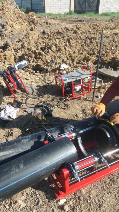 Стыковой аппарат для пайки пластиковых труб