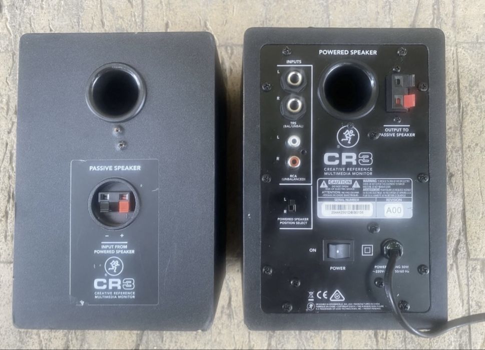 Cerwin-Vega XD3 / Mackie CR3