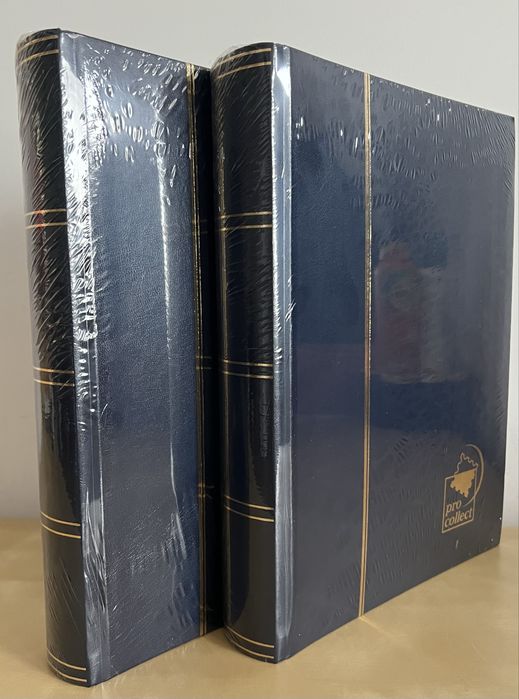 Clasor pentru timbre, 64 pagini negre. ! NOU !