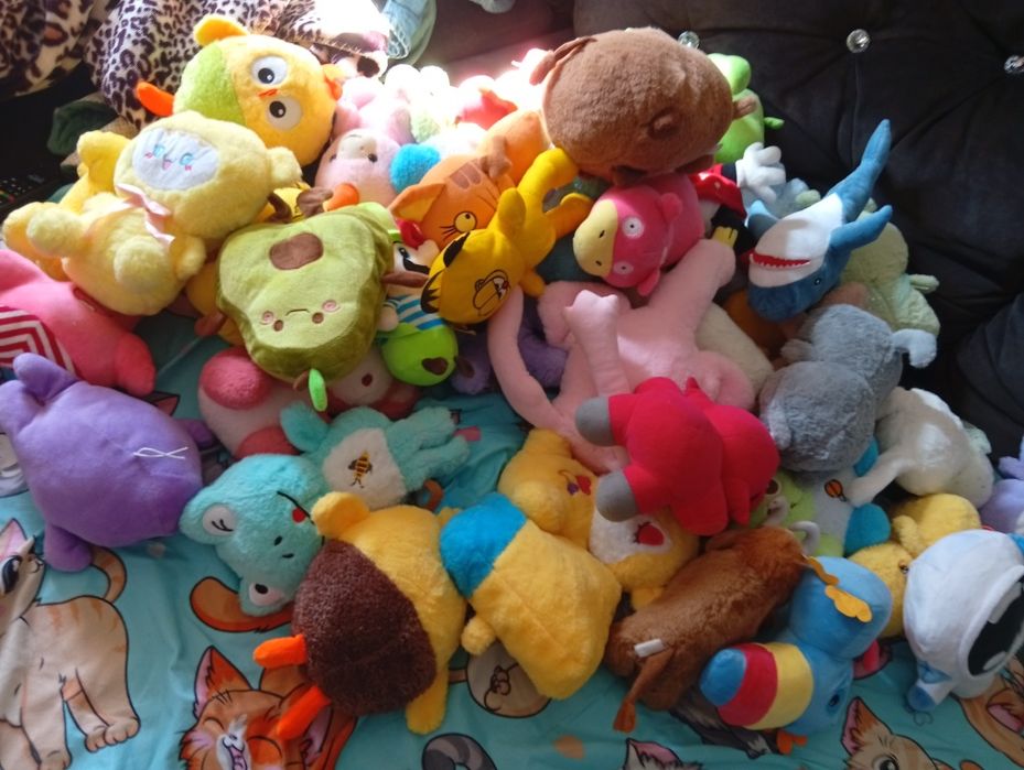 Игрушки мягкие для хватайки