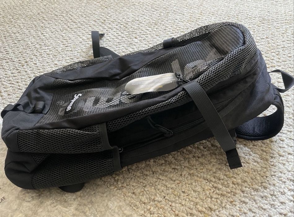 Нова Раница Supreme Mesh Cordura Backpack – Black (пращам същия ден)