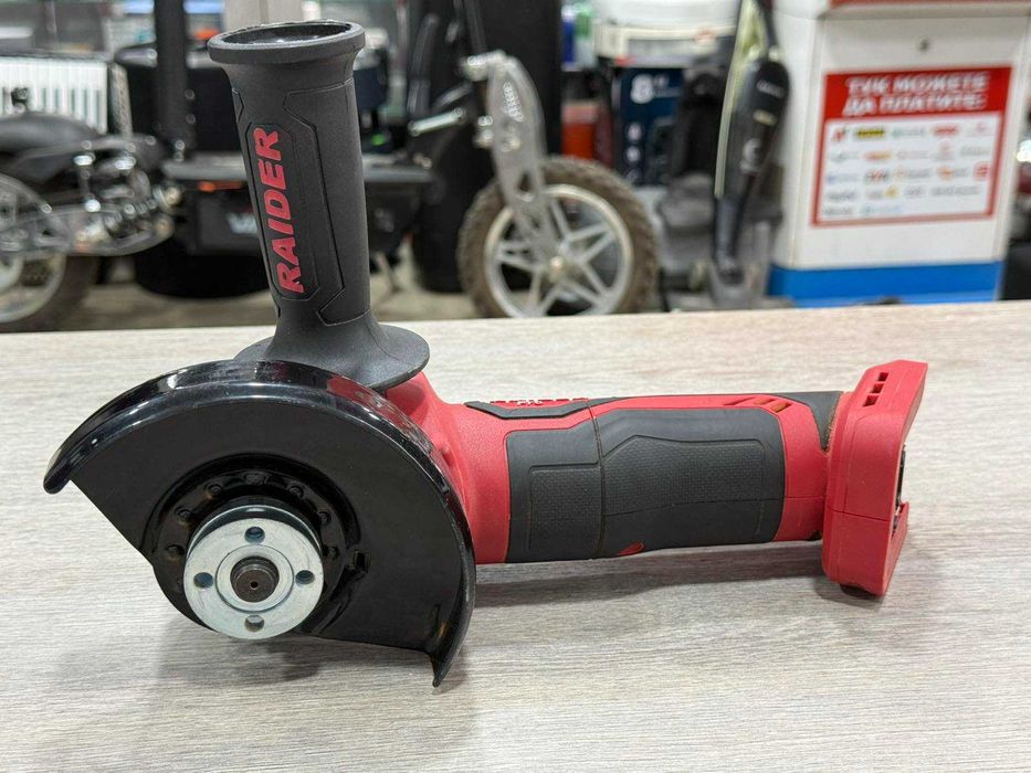 Акумулаторен ъглошлайф Raider RDP-SPAG20 – Нов!