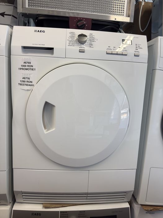 Uscător rufe cu pompă de căldură Lavatherm AEG T65370DAH1