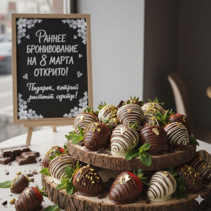 Клубника в шоколаде