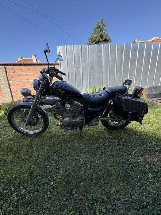 Yamaha Virago XV400 + Дисаги