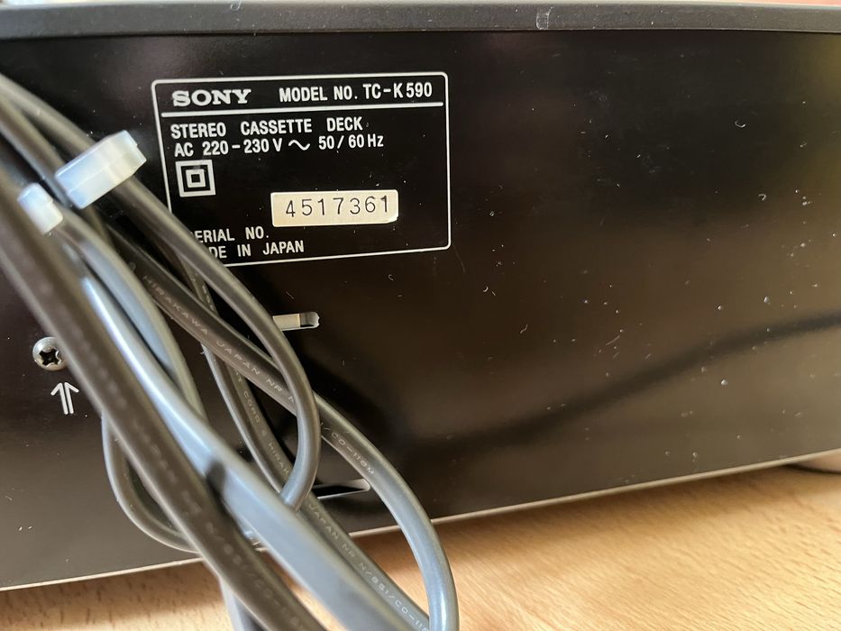 Sony Cd player и дек