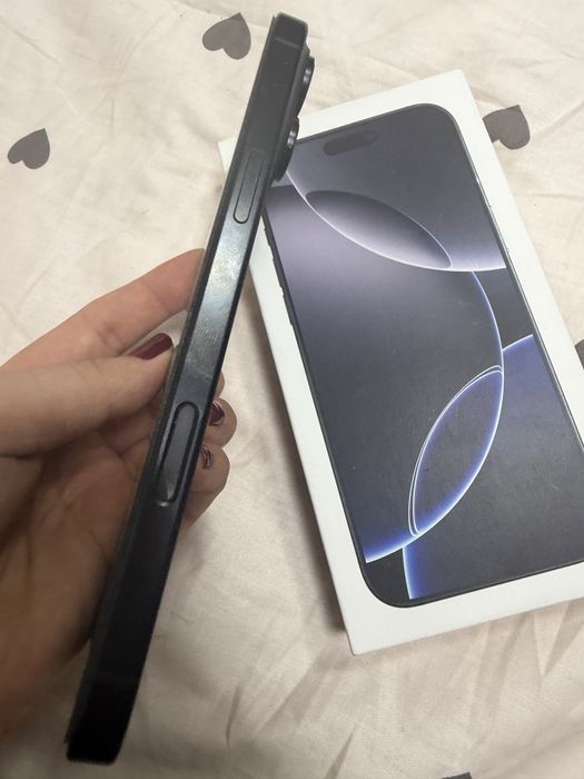 Iphone 16 pro max 256 Gb qora ranglisi