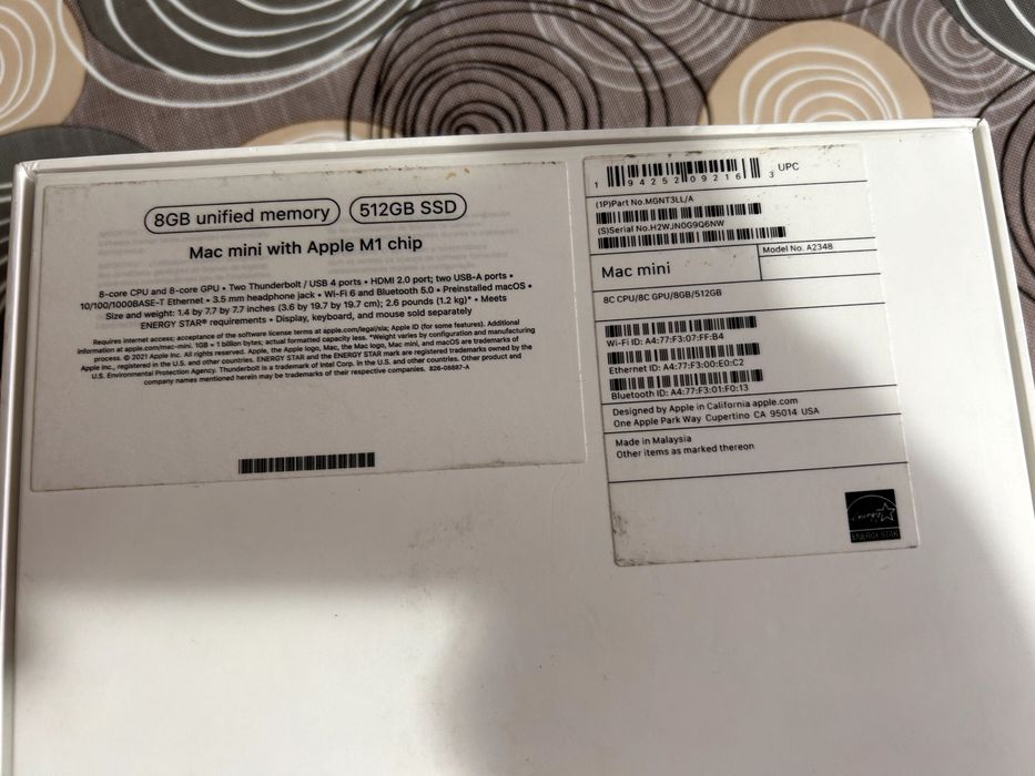 компьютер  Mac mini m1