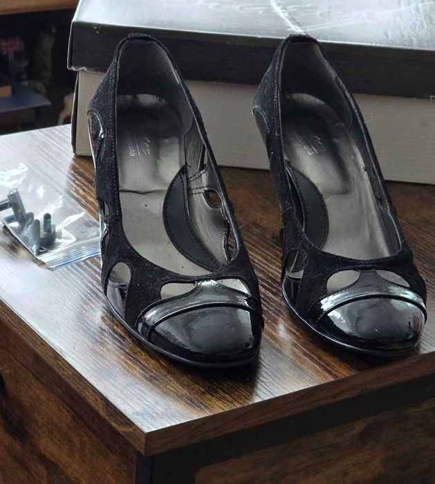 Pantofi Bratex - piele naturala