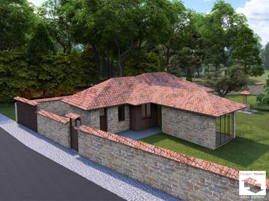 120336 Парцел с проект за едноетажна къща в с. Първомайци, В. Търново