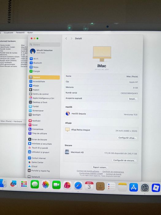 Vând IMac M1 2021 24’