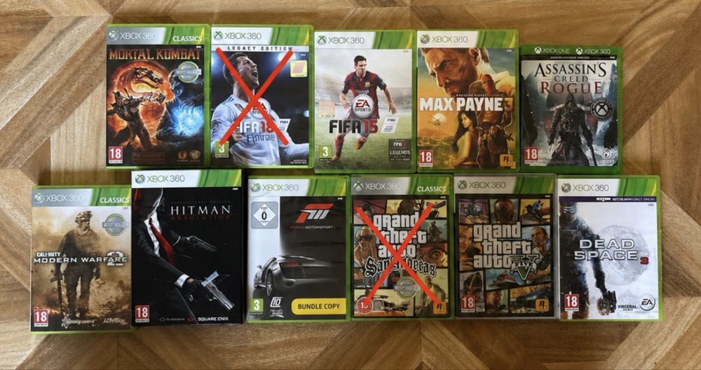 20 jocuri pentru xbox 360. ( Stare Perfecta)