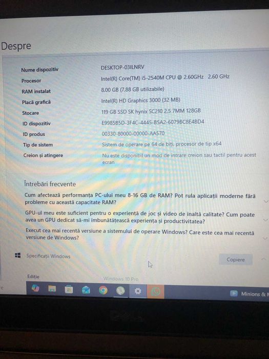Vand laptop Dell Latitude E6320