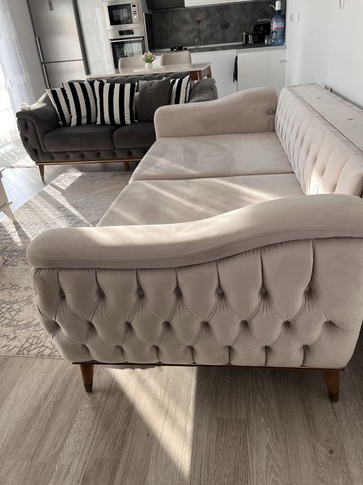 Много запазен диван тройка, двойка и единичка –  , почти нов