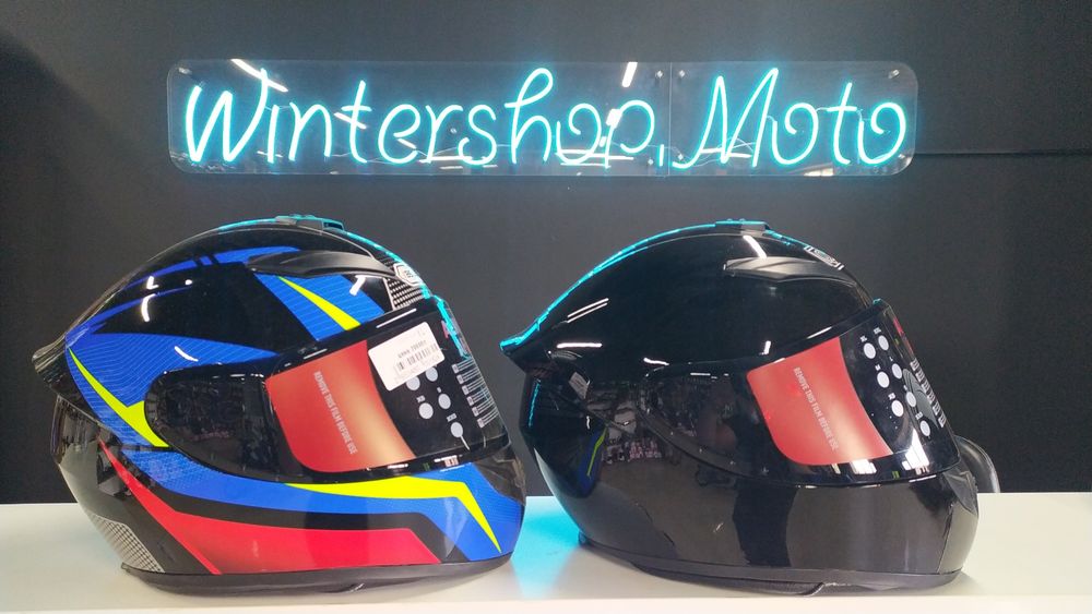 Крутые Мотошлемы с Тонированным Визором! Разные размеры и расцветки!