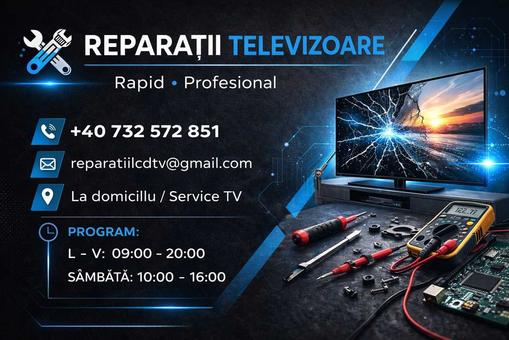 Reparatii televizoare in Bucuresti si Ilfov