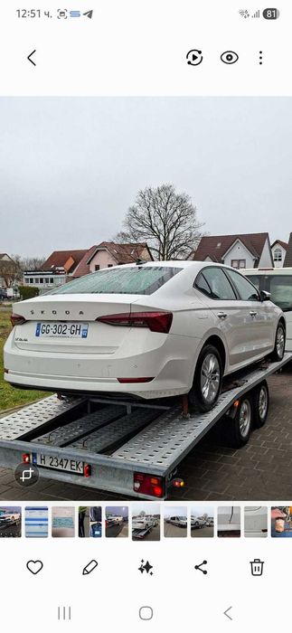 Продавам Шкода Октавия 2022г
