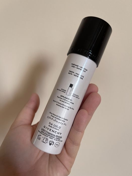 Givenchy prisme libre prep & set glow mist мист