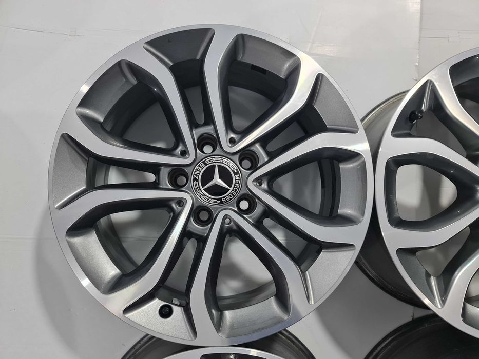 Jante 17 originale Mercedes  cu senzori inclusi 5x112 66.6 7j et 48.5