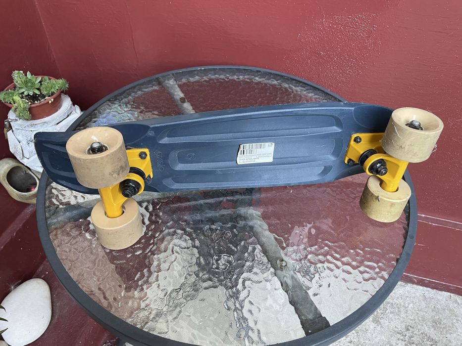 Skate board oxelo Yamba petrol white plus bonus