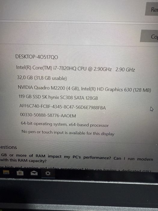 Lenovo E14 Gen 2 i7 11gen 16gb 256ssd