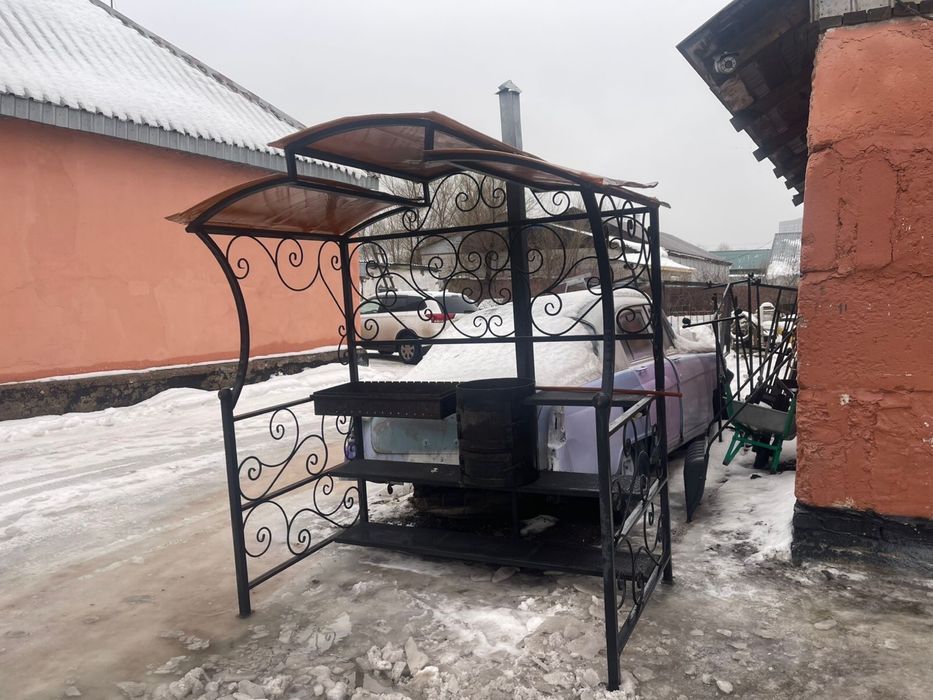 Мангальная зона стационарная