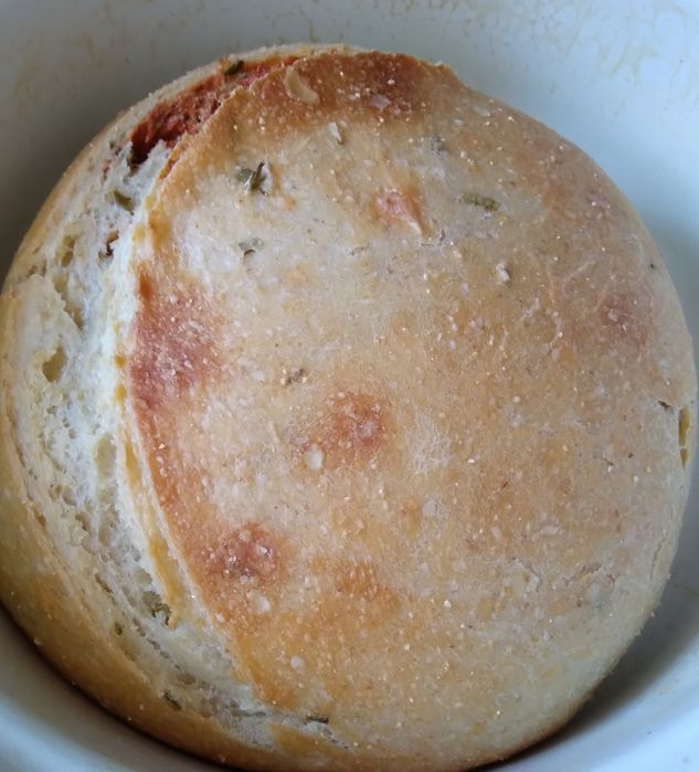 Paine cu maia de casa