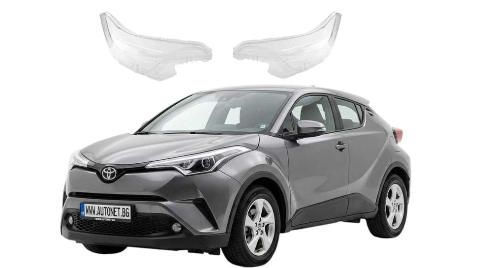 Стъкло за фар Toyota C-HR 2017-2020,Капаци за фарове Toyota CHR 2017 2018 2019 2020 C-HR