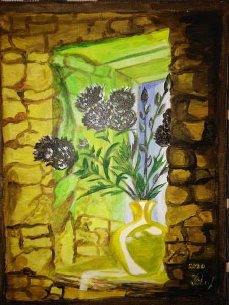 Картини, акрилни бои, платна