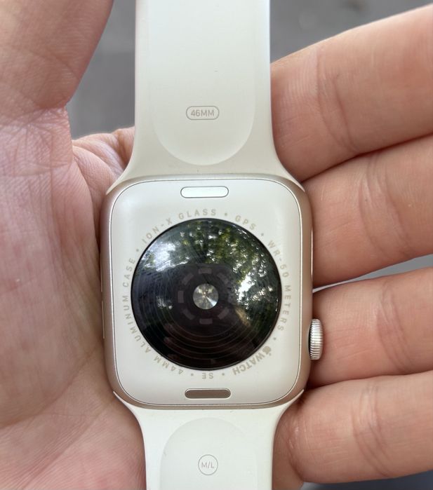 apple watch SE , GPS, starlight.ЗА ЧАСТИ