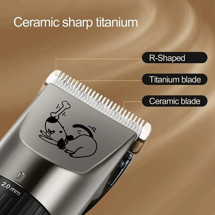 PET CLIPPERS Професионален тример за гъста козина за кучета