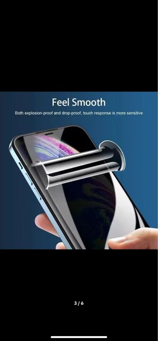 Set 3 Folii protectie iPhone XR, XS, iPhone 11,12