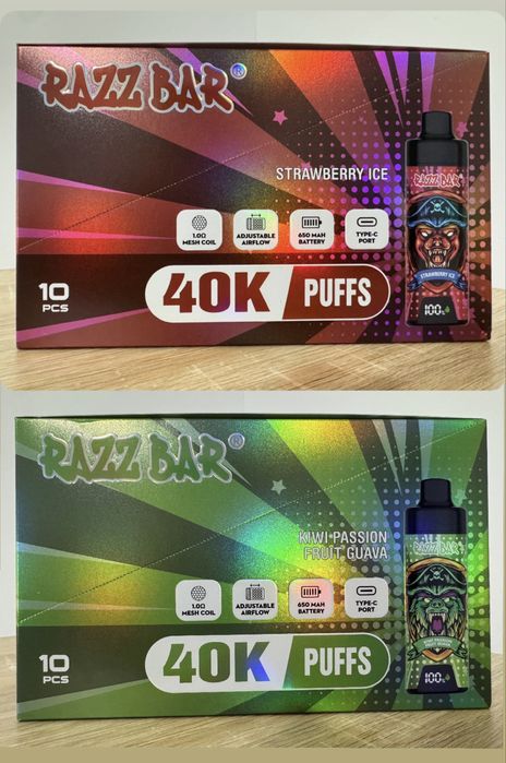 Vape Razz Bar 40000 pufuri