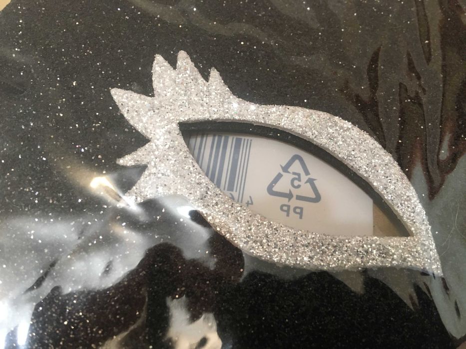 новогодняя маска кошечки