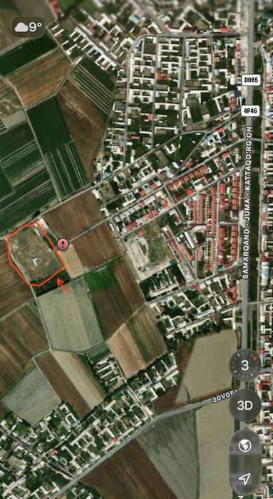 Ер майдони сотилади жами 1.8 гектар, 1 сотиғи 3000$дан, кадастр бор!