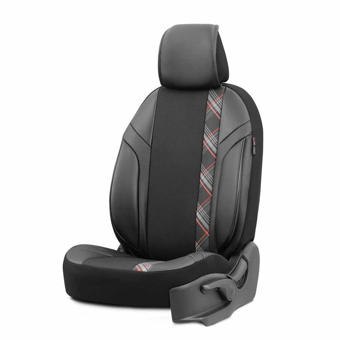 Set huse scaune Premium, Universale, fractionate Otom Horizon 1801 Rosu