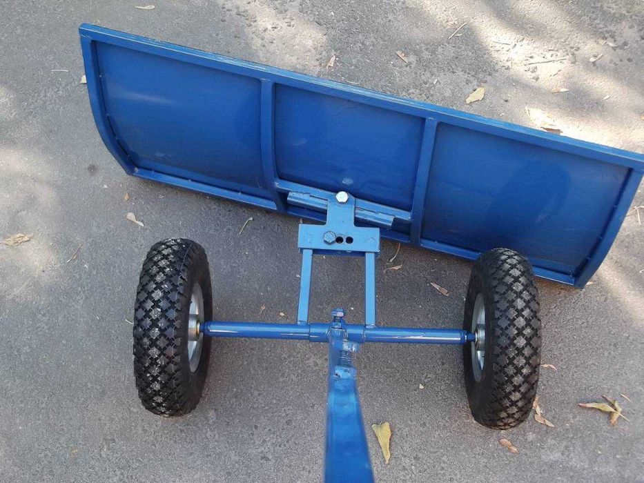Lama plug lopata manuala pentru curatat zapada cu roti si manere