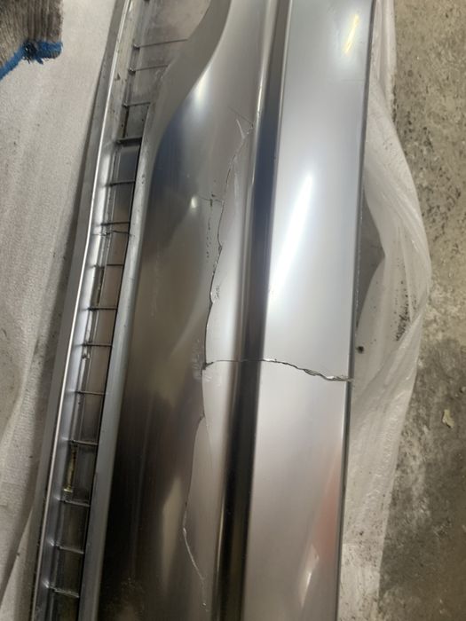 Накладка бампера santafe