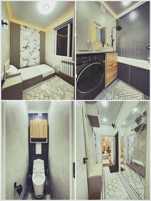 Чиланзар 2 квартал 2 комнаты 4 этаж дом вдоль дороги