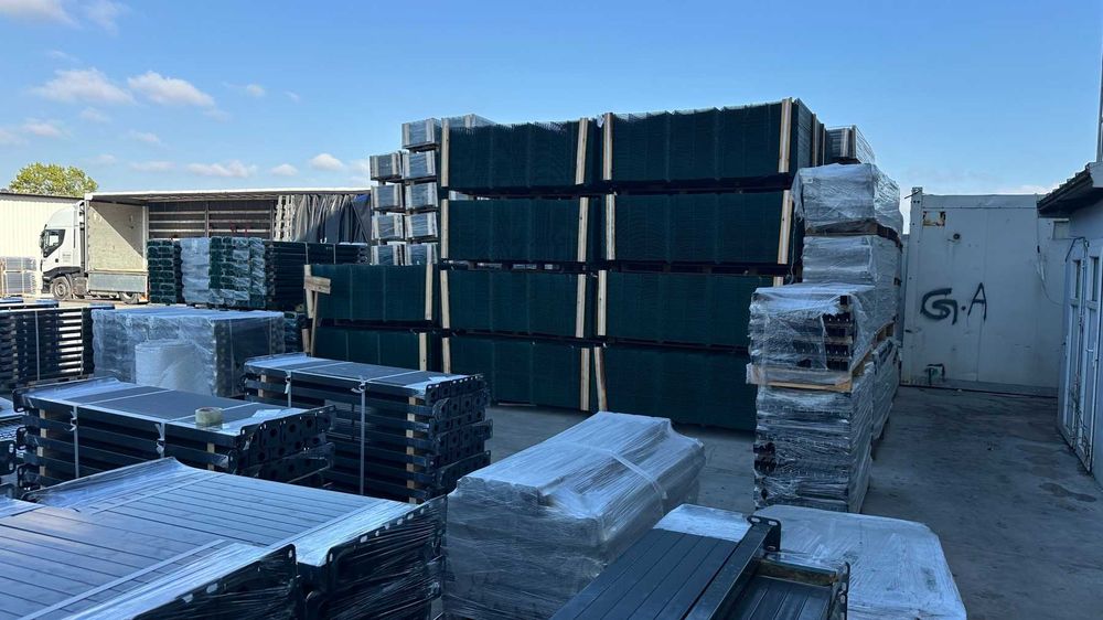 Огради, оградни пана, оградни колове. МАКСКОН. София. Доставки