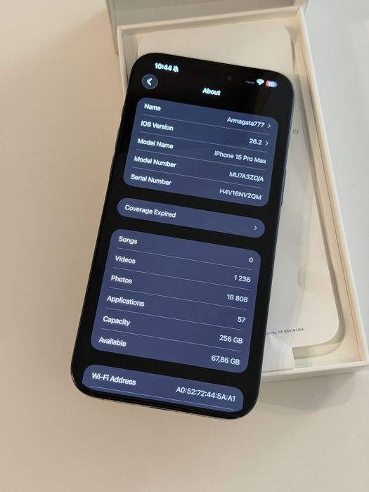 Iphone 15 Pro Max 256gb