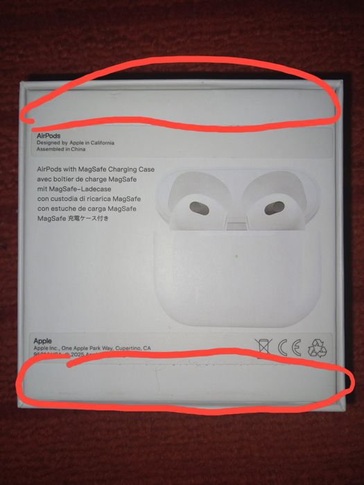 Новые Air pods 3