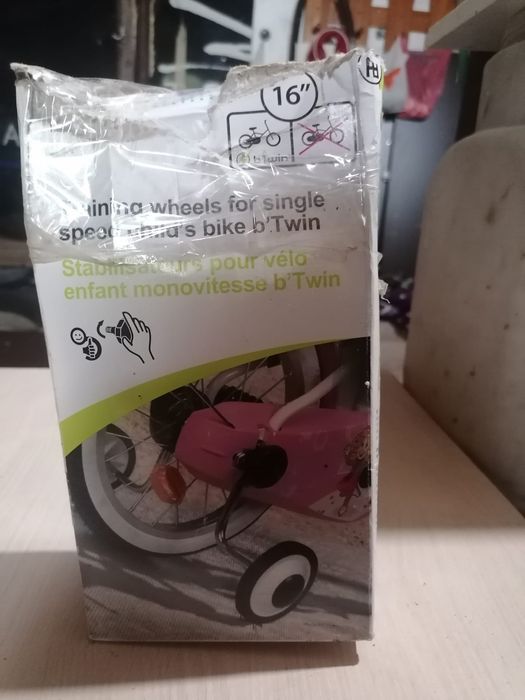 Roțile stabilitate bicicleta