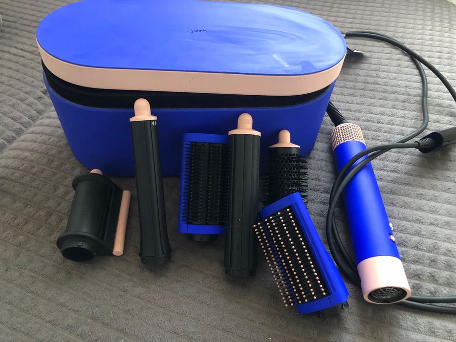 Dyson Airwrap Complete Long HS05 с гребнем стайлер синий