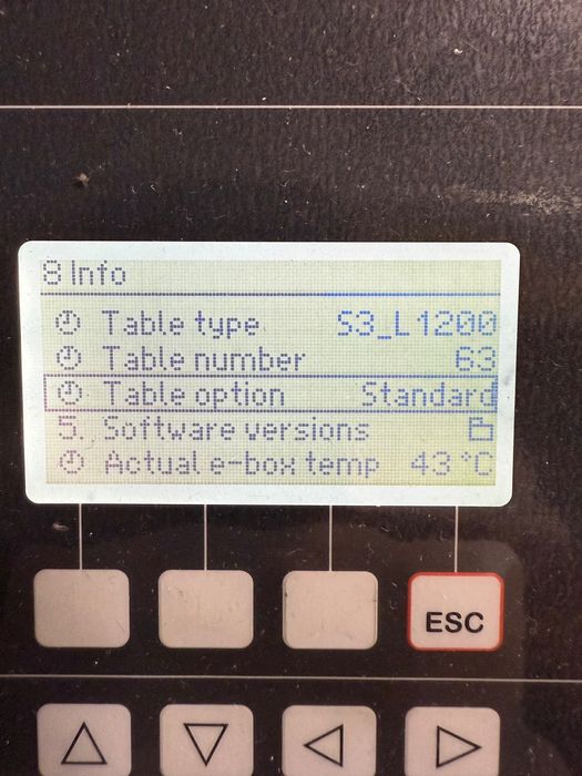 Дигитален кътер  ZUND S3-L1200 CNC машина