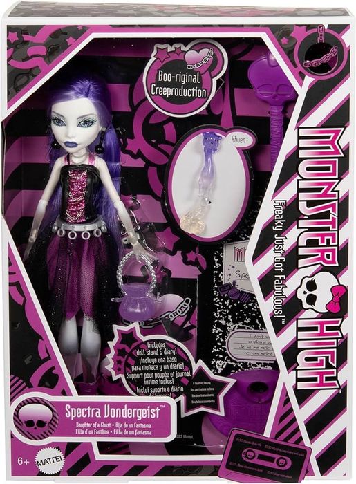 Monster High Booriginal Creeproduction Doll, Spectra Vondergeist