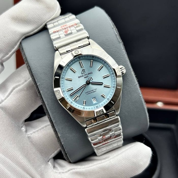 Breitling Chronomat Dial Aquamarine 36,mm lady