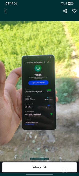 Samsung S21 ultra  batareykasi 5000 mAs yangi ideal